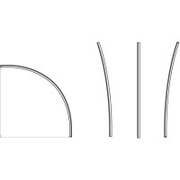 Profile outer curve 1100 mm FS (r=4,2m)